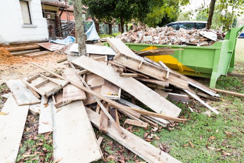 Final inspection after house clearance in Edmonton